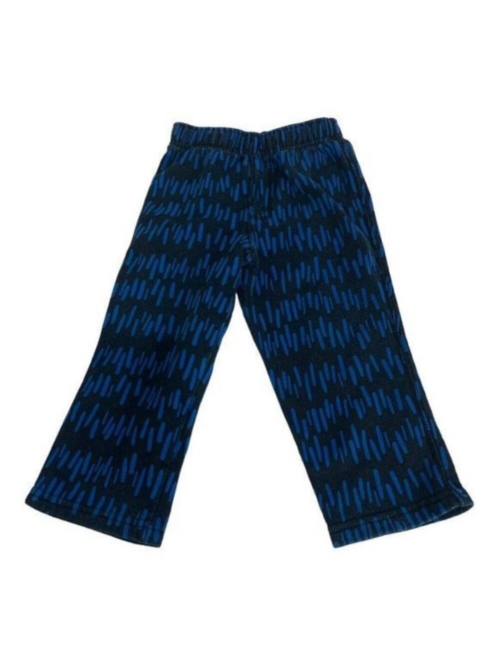 Cat & Jack Boys Toddler Sweatpants Size 2T Blue Patterned Comfy Cotton Blend